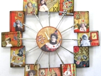 craftster ATC Clock